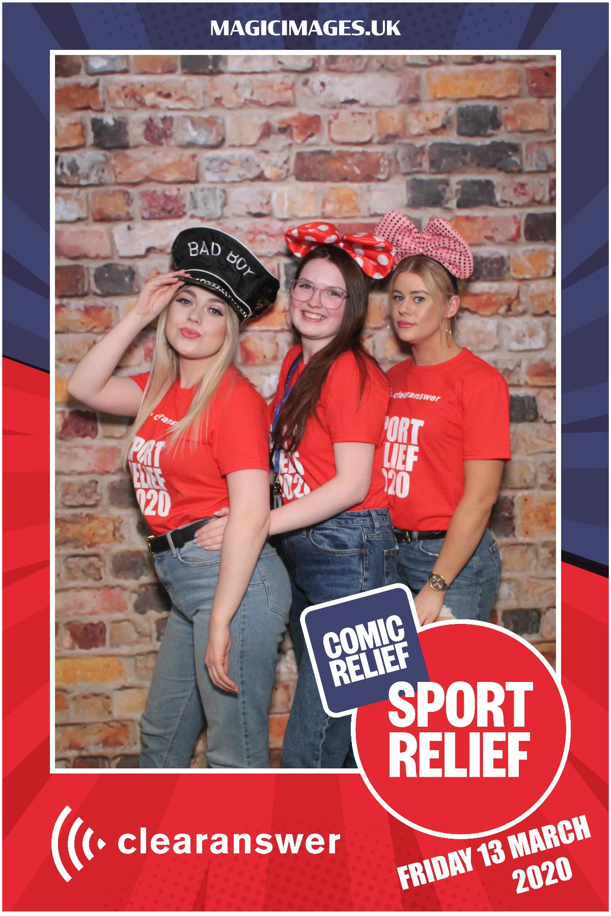 Clear Answer Sport Relief | View more photos from the event at gallery.magicimages.uk/u/MagicImages/Clear-Answer-Sport-Relief